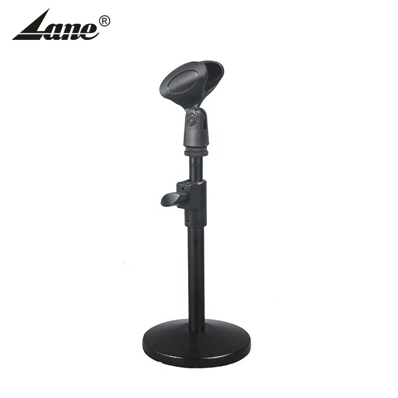 High Quality Round Base Desktop Table Standard  Mic Stand Extender
