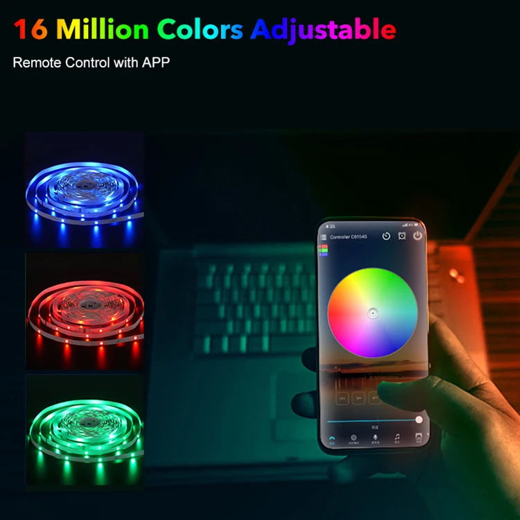 Декоративное освещение с дистанционным управлением SMD5050 профиль RGB светодиодная неоновая