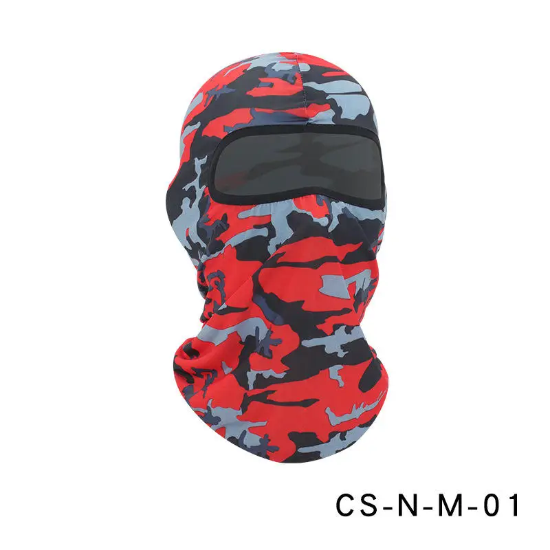 Designer Ski Masks Full Face Cover Ski Mask One Hole Spandex Ski Mask Balaclava For Men Women