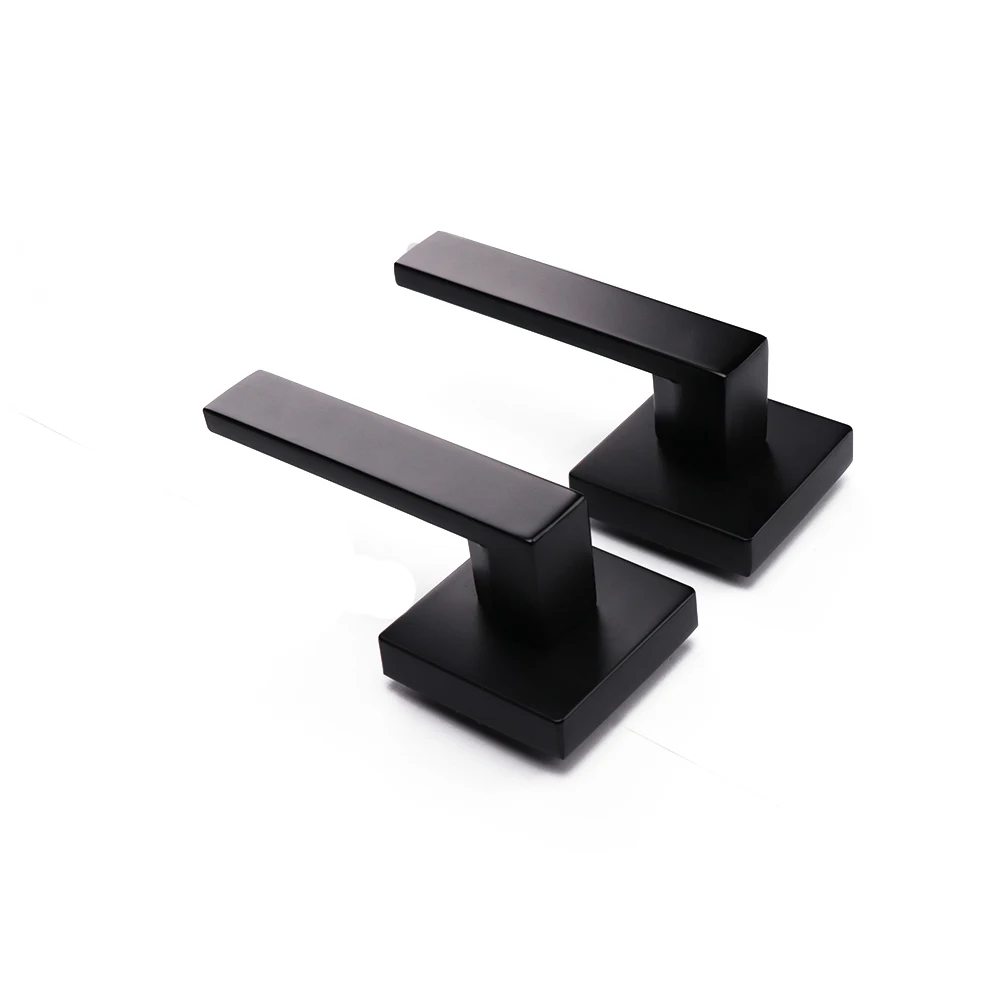 America market Zinc Alloy SN Finish square knob door lock