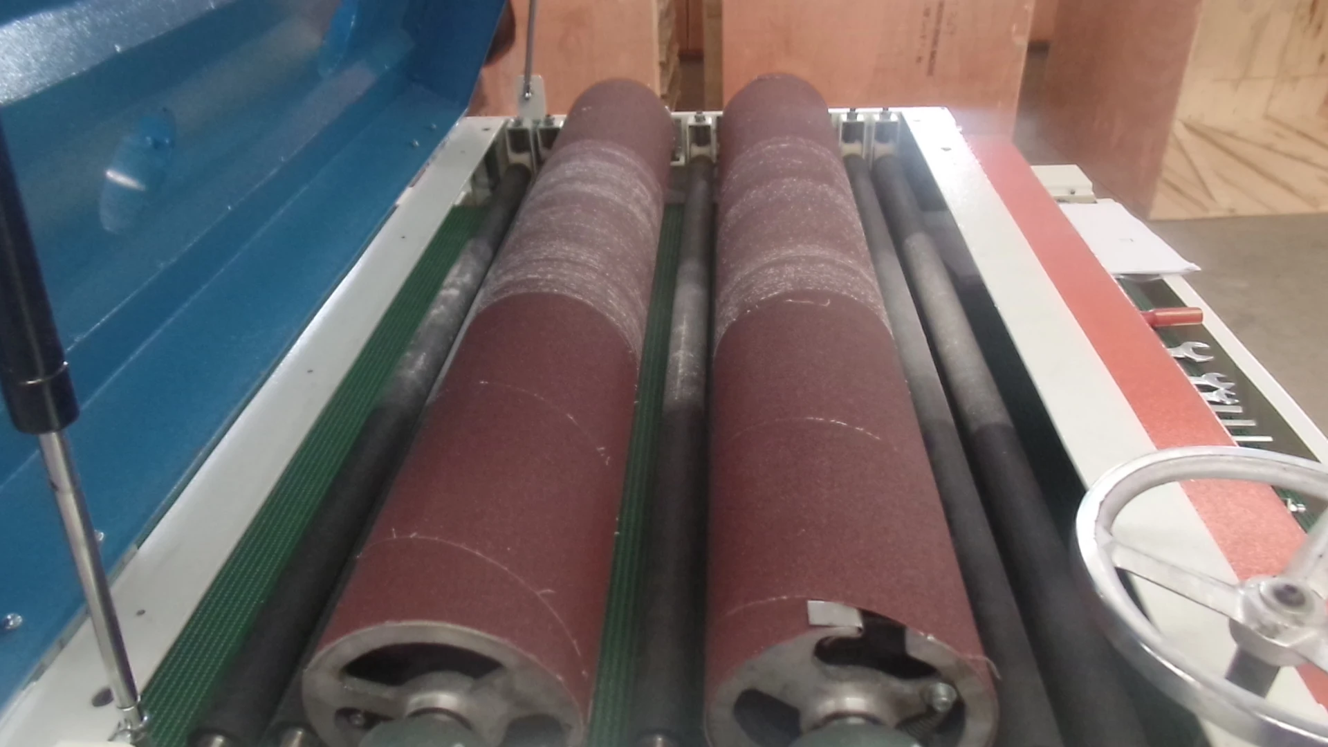 Шлифовальный станок для деревообработки SD369 шлифовальный с двумя барабанами мебели 920 мм