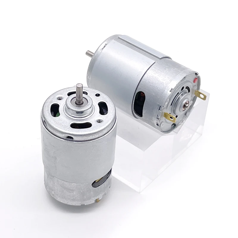 Motor DC 12V - 24V Max 12000 RPM Ball Bearing Large Torque High Power Low Noise Gear Motor Electronic Component Motor