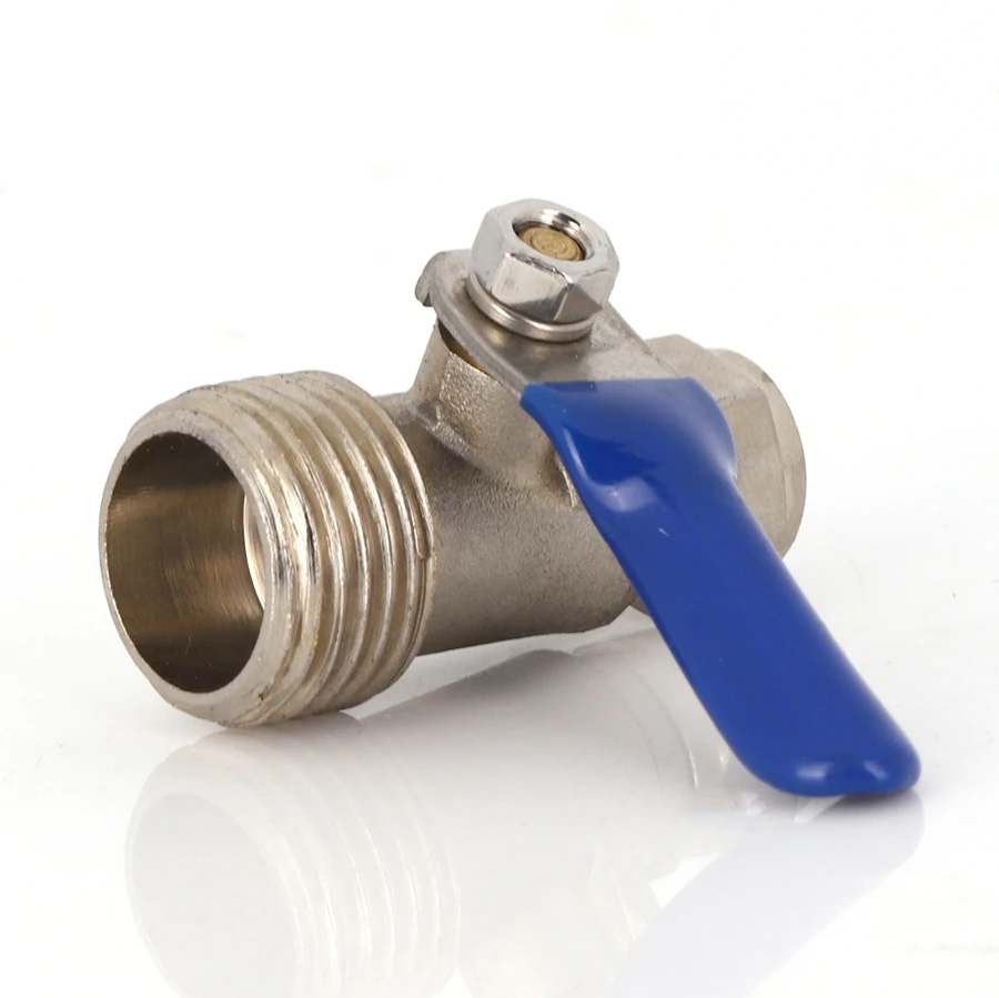 Увлекательная цена, новый тип, фитинг для очистителя воды обратного осмоса, адаптер для подачи воды, латунный шаровой клапан