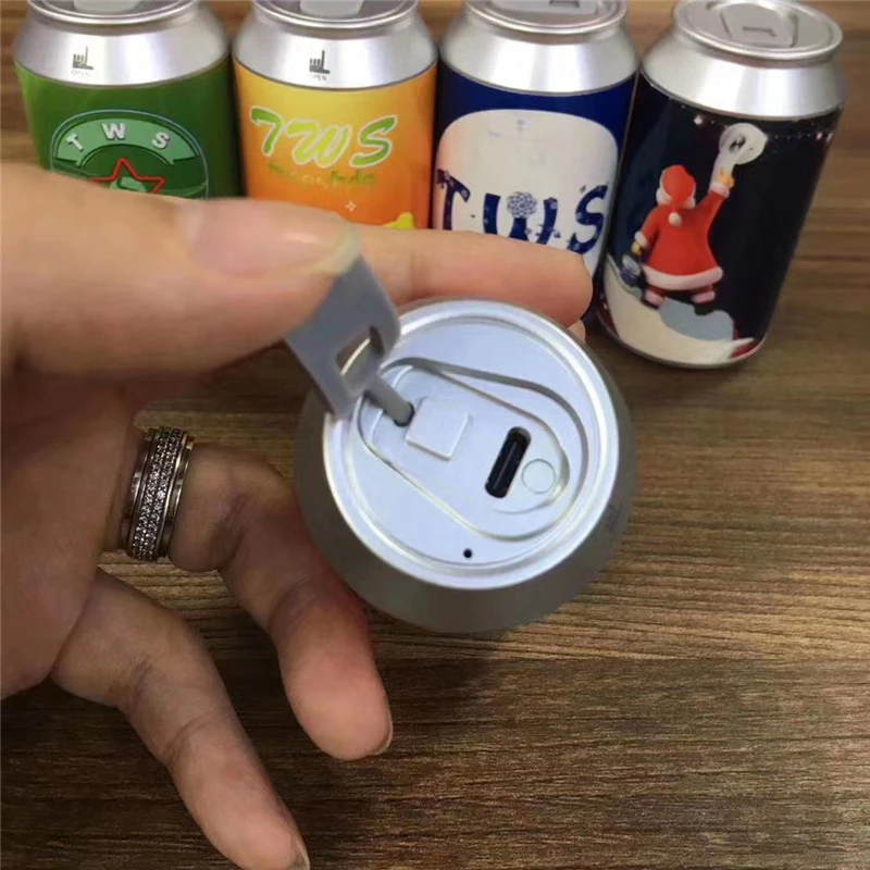 
2020 new creative tws earbuds H35T true wireless hanging earphone sports gaming earplug cool headphones with cans charging bin 