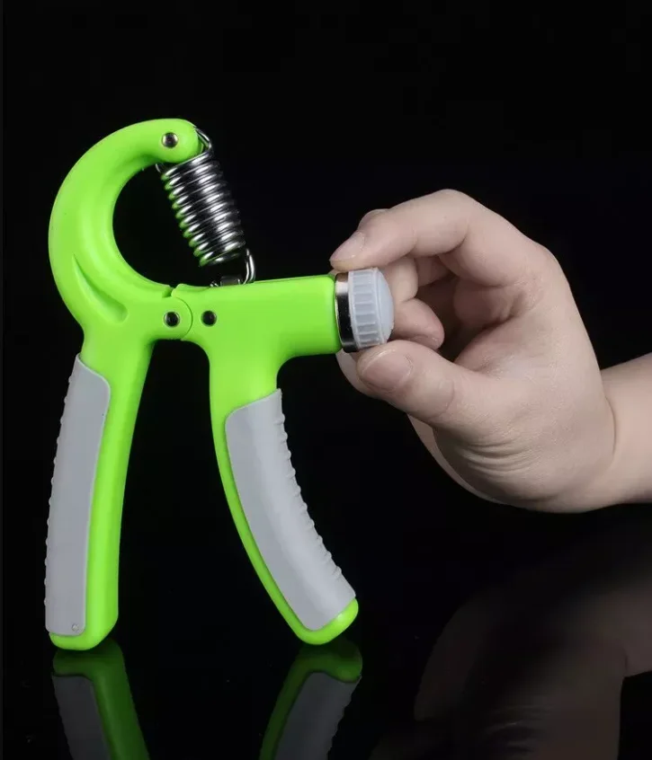Strength trainer intensifier adjustable resistance hand grip strengthener finger massage area