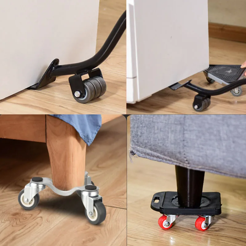 Moving Helpers Winmax Heavy Duty Furniture Expandable Lifter with 4 Mover Dolly for Easy and Safe Moving Kit