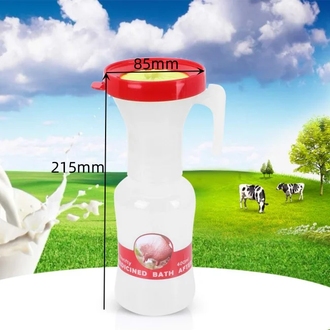 Delake Farm Equipment Cow Cattle Dipping Medicined Cup Foaming Dairy Teat Dip Cup