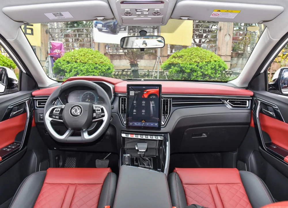 High Quality Dongfeng Fengxing T5L Mini Van SUV New Condition Light Interior Leather Seats Manual Gearbox Petrol Engine for Sale