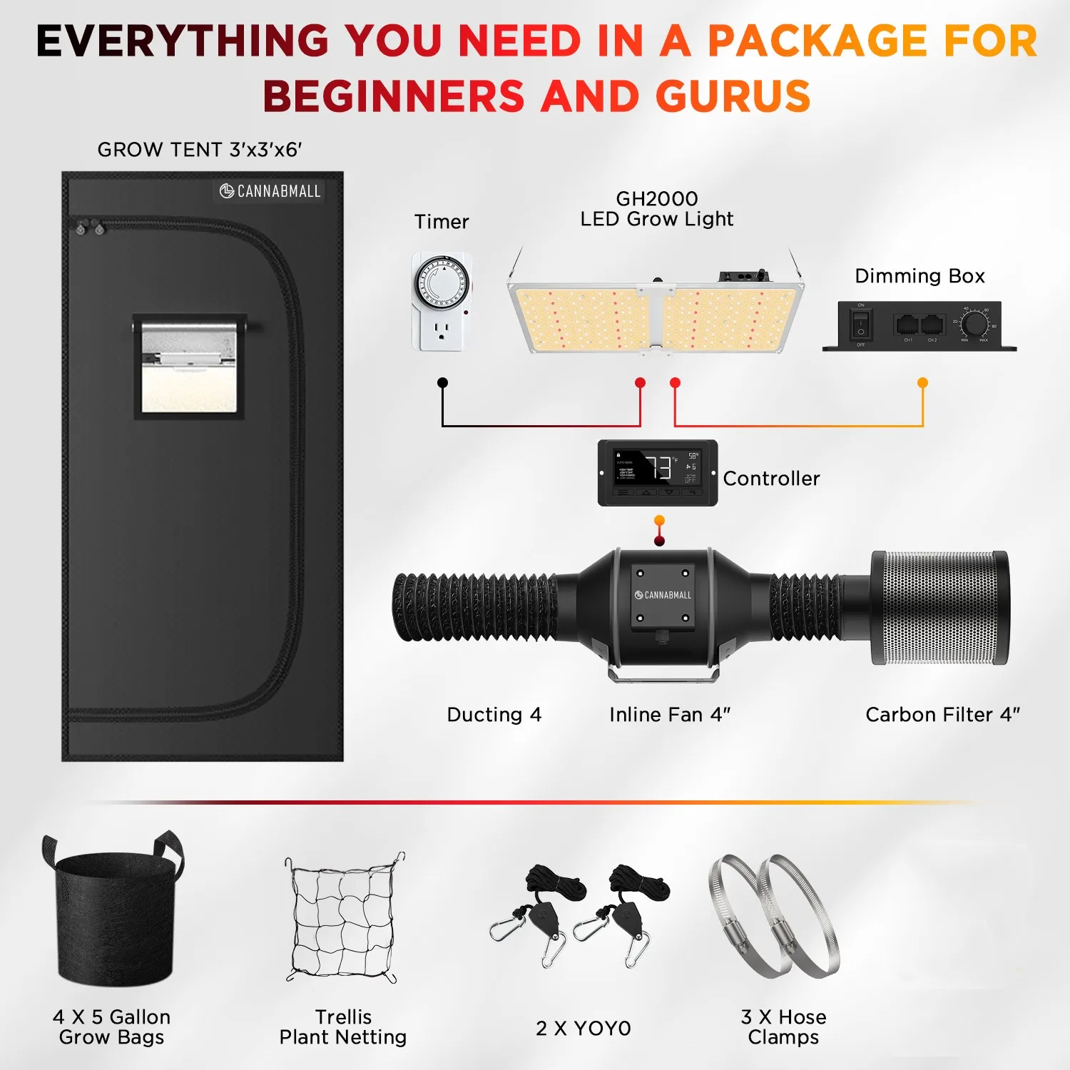 90x90x180cm Smart Grow Tent Kits Grow System 600D Growing Tent Reflective Oxford Cloth Hydroponic Tent For The Medicinal Plants