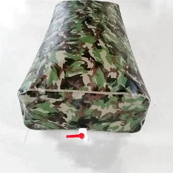 
multipurpose 1000 liter TPU fuel bladder inflatable flexible fuel tank 