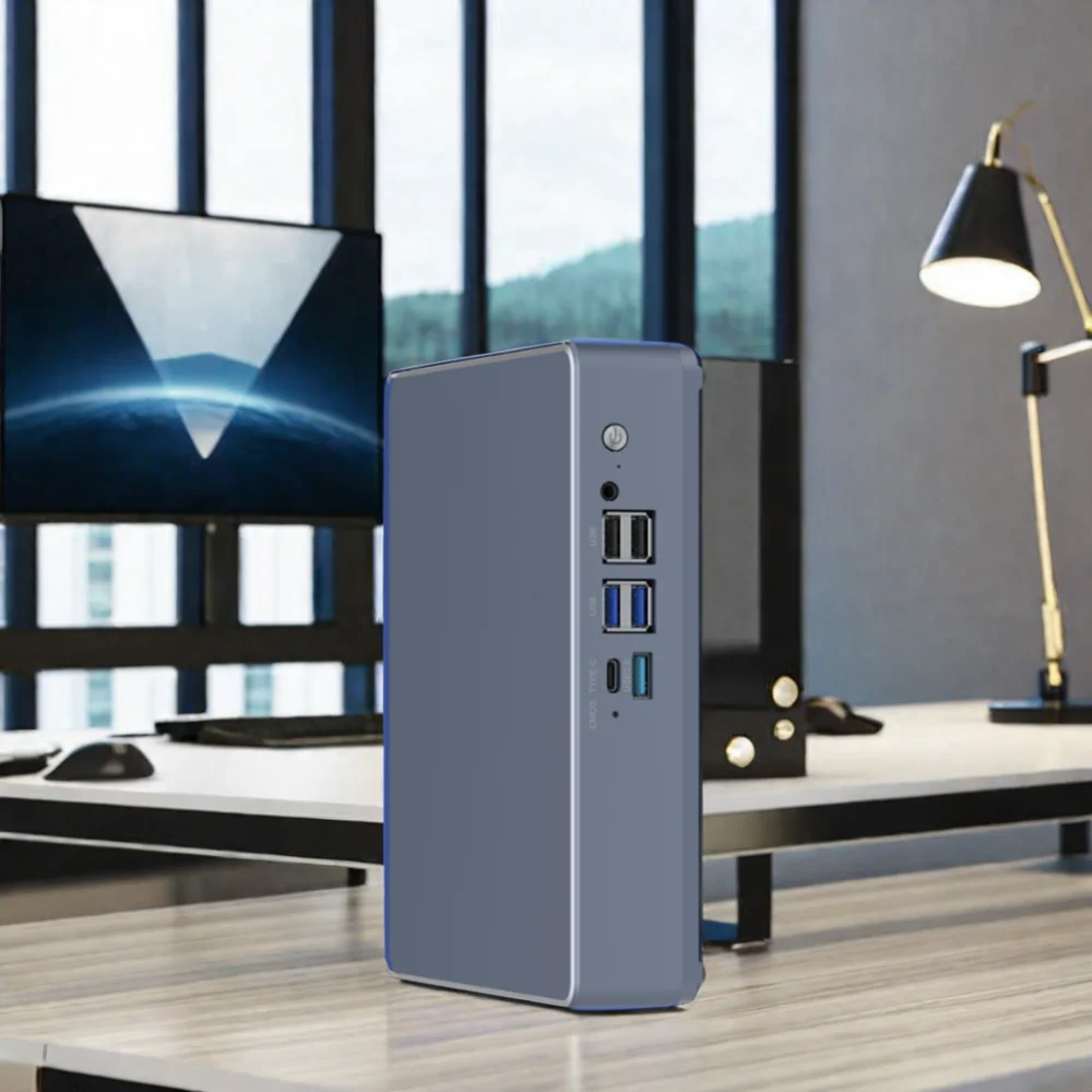 Sharerdp Factory Outlet L200 12th Gen Pentium G7400 Minipc Desktop Micro NUC PC Computadoras Mini PC Gaming Computer For Home