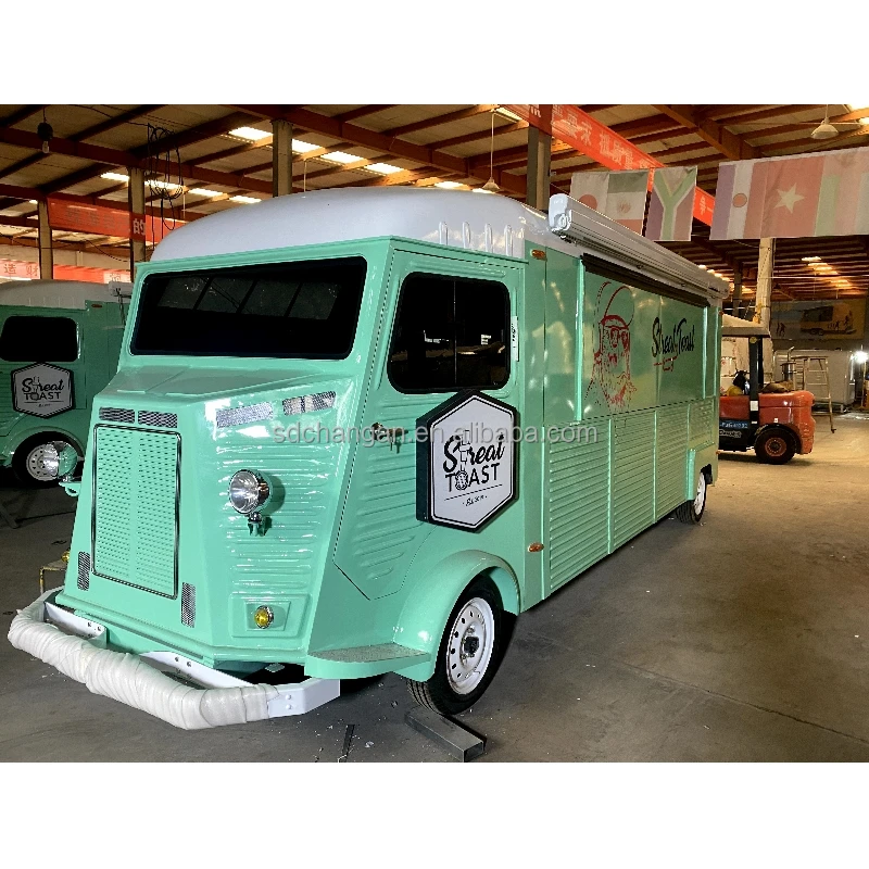 Ante M1 Custom Highly Qualified Coffee Espresso Trailer Accessories 16ft 4.8m Long Color LED Lights Food Truck Electric Motor