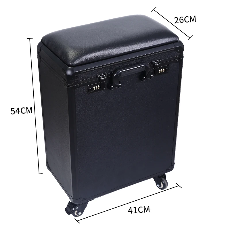 Tattoo High-Capacity  Draw-Bar Box Dual Purpose able Arm Bracket Portable Suitcase Tattoo Trolley Bag Artist Tools Storage Cas