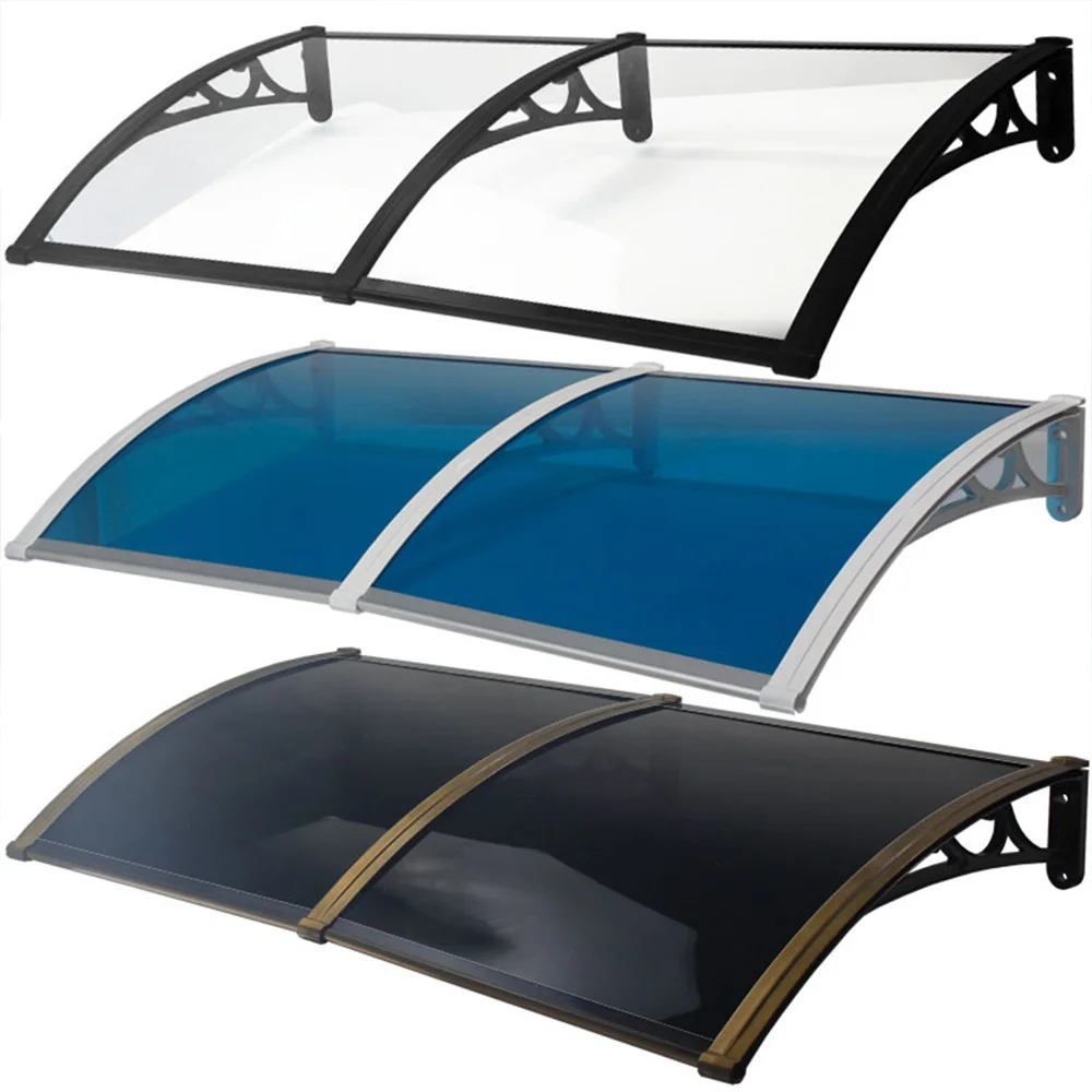 Outdoor awning aluminum alloy endurance plate terrace eaves awning home balcony awning sun shed