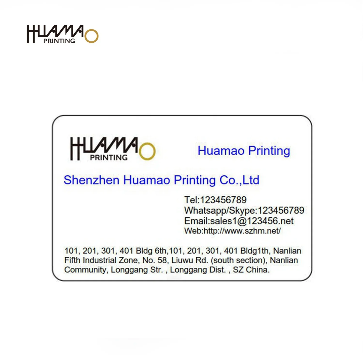 Biodegradable Caja De Carton Bolsas Papel Kraft Makeup Paper Stick Packaging Foldable Box Cosmetic Business Card Printing