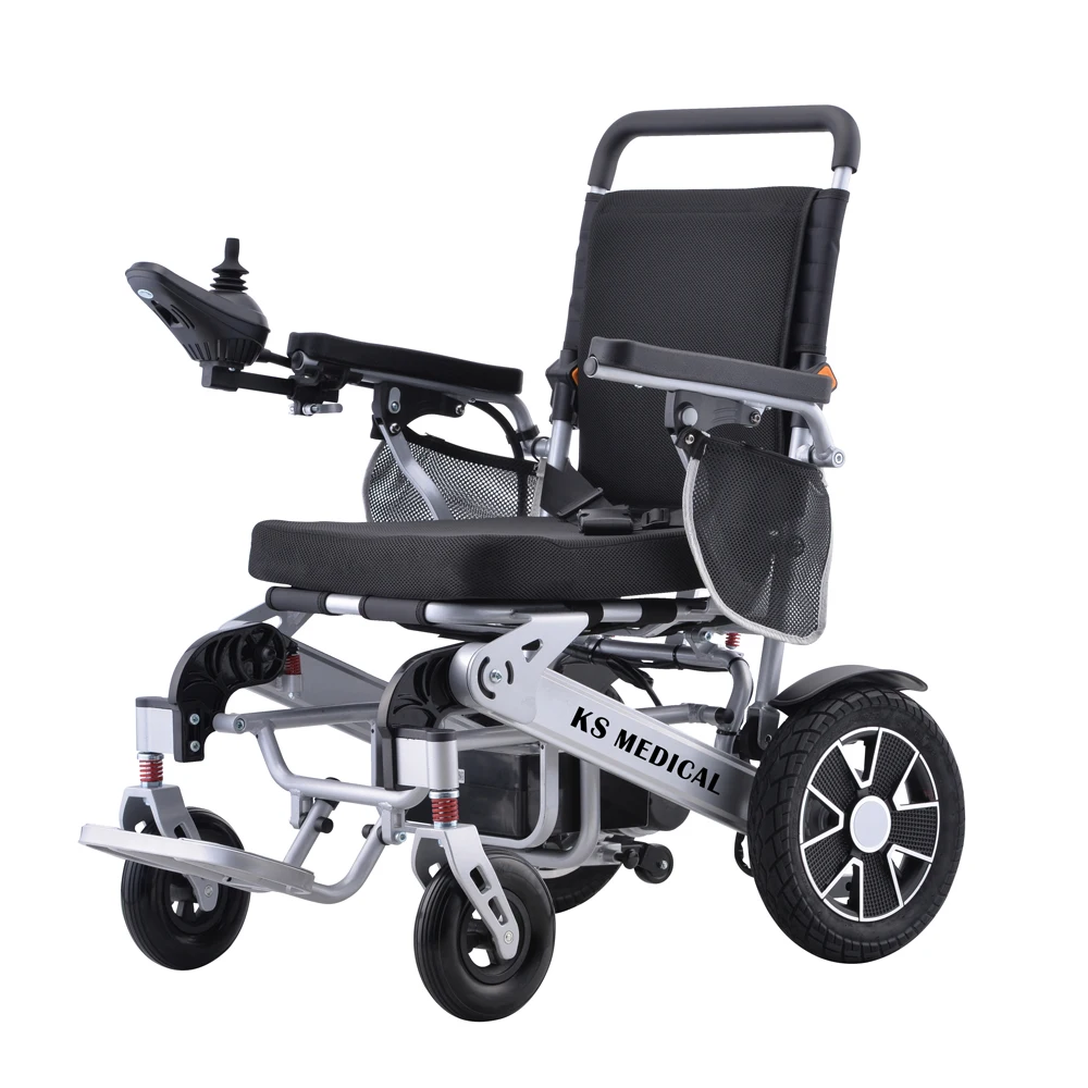 KSM-606 Height Adjustable All Terrain Electric Power Wheelchair with Cheapest Price MDR Approved Office Wheel Chair