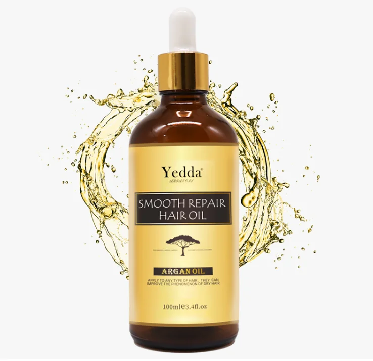 Private label wholesale hair straightening oil guangzhou l&y Organic Argan hair Oil bulk aceite de argn al por mayor