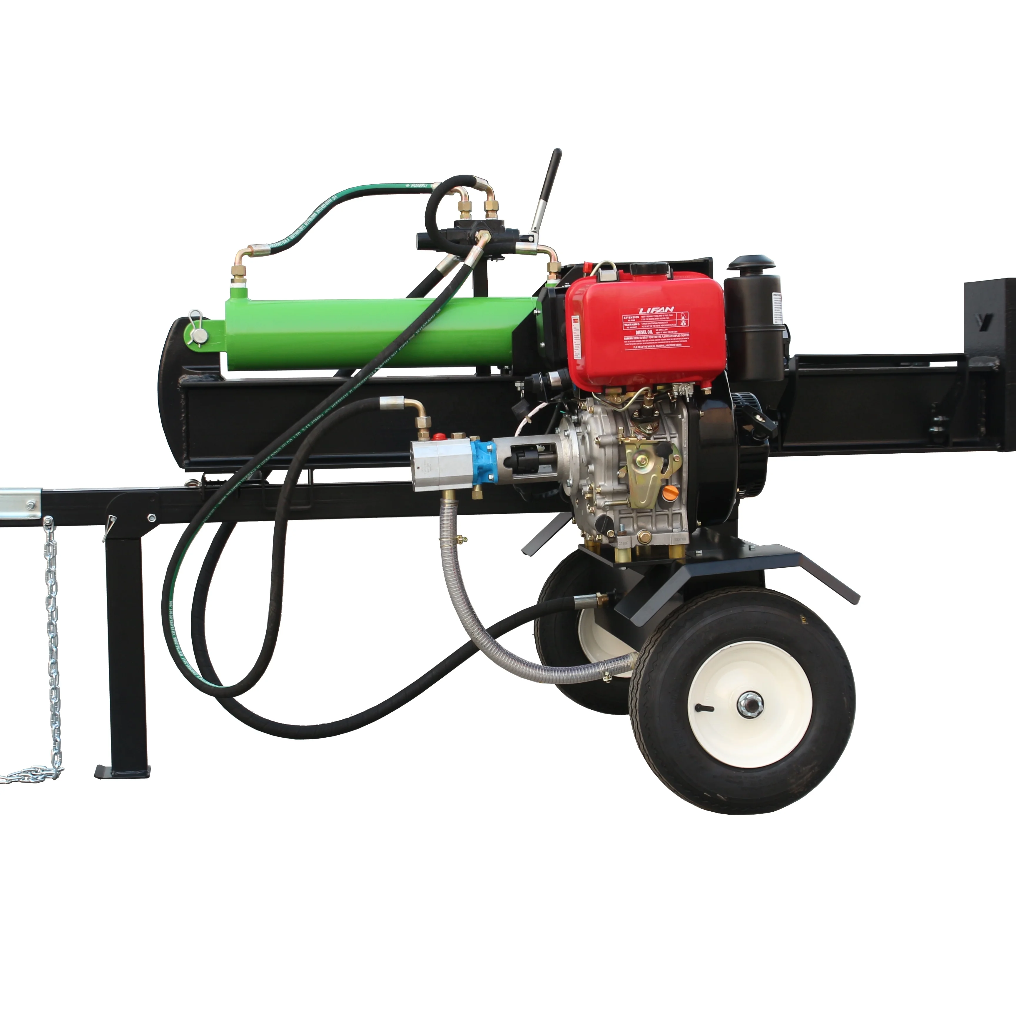 Factory Cheap Price 37Ton Diesel Hydraulic Log Splitter For Sale