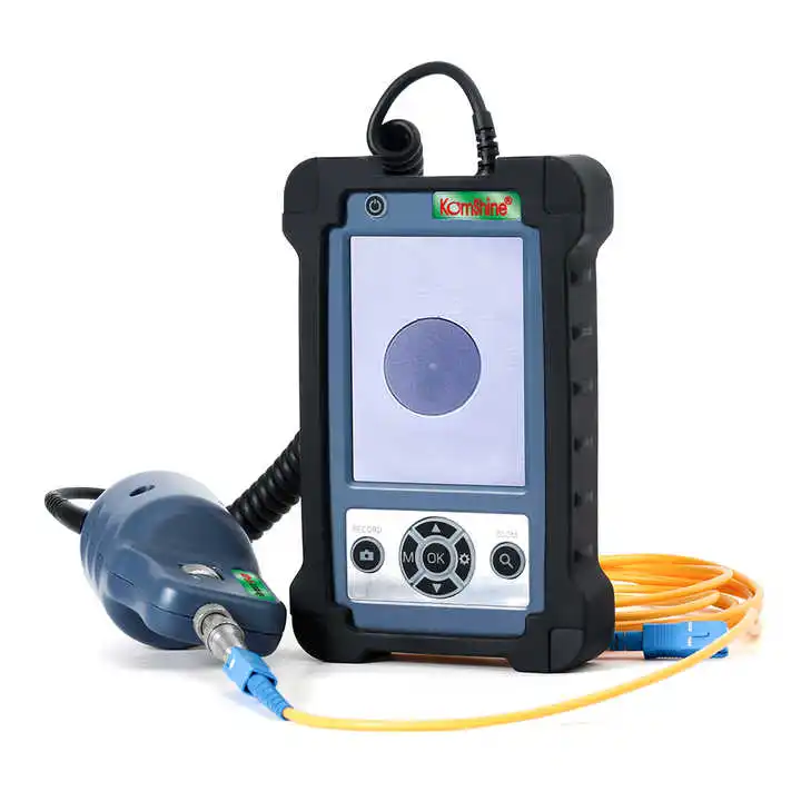 Handheld FTTH 400x Optical Fiber Microscope Fiber Endface Detector Exfo End Face Inspection Probe SC/FC/ST/LC Female Fibre-scope