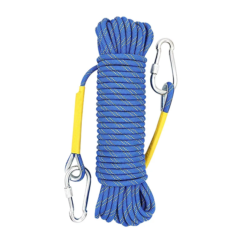Best Quality Nylon High-Strength Polyester 10Mm 12Mm 20Mm Rock Climbing Rope