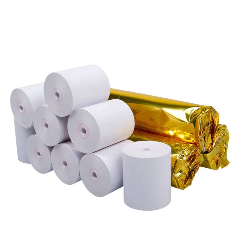 57mm 80mm Width Receipt Thermal Till Paper Roll For Cash Register POS Printer