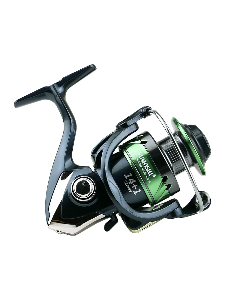 XP Series Full Metal Wire Cup Fishing reel  Fishing Reel Spinning  Gapless Sea Rod reel Metal Rocker Arm
