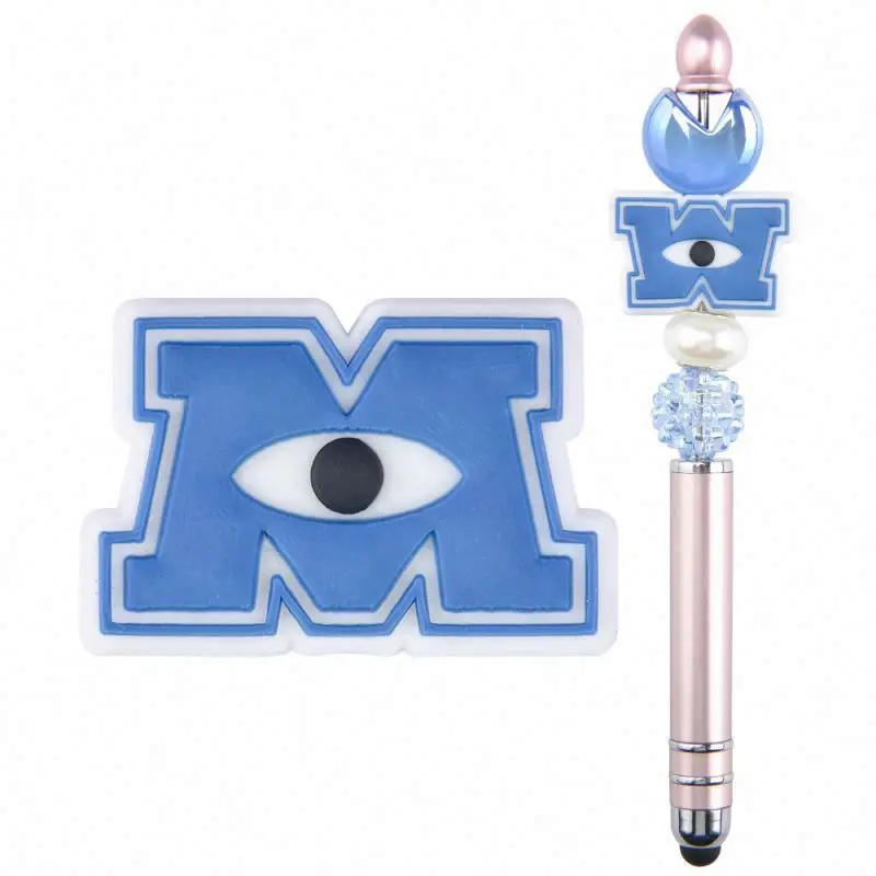 Customize silicone focal beads taylor  bad bunny karol g one piece selena 3D silicone focal beads designer