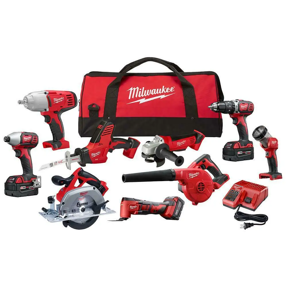 AUTHENTIC NEW BUY 2 GET 2 FREE New Sealed Original Milwaukees 2695-15 M18 Combo 15 tool Kit & Power Tools / Cordless Drill