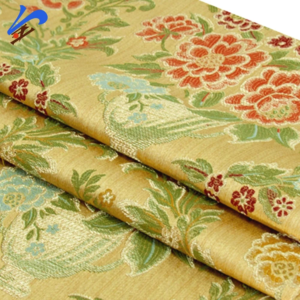 China Jacquard Yarn Dyed Woven Fabric Curtain Cushion Upholstery Jacquard Fabric For Home Textile