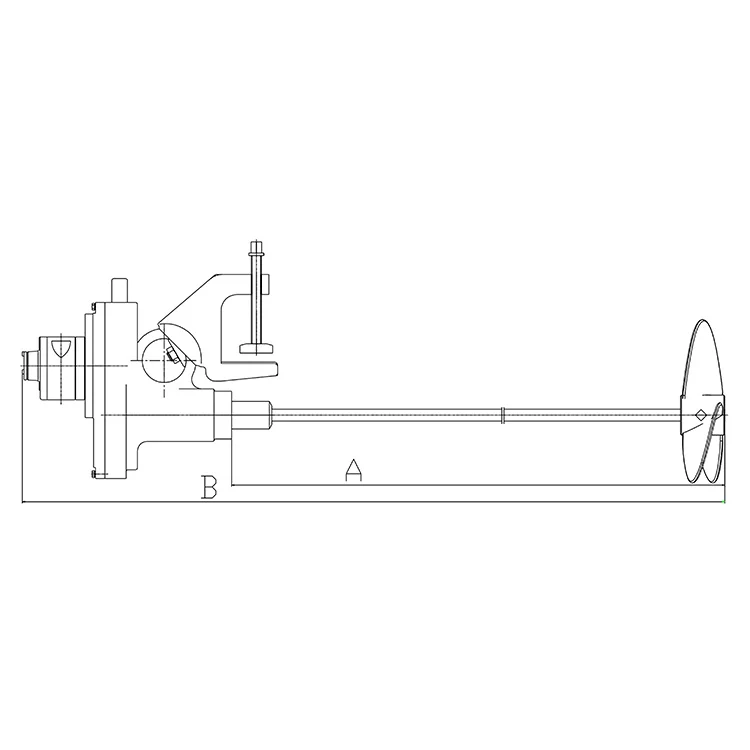 ADM126 Gear Drive Tank Air Mixers