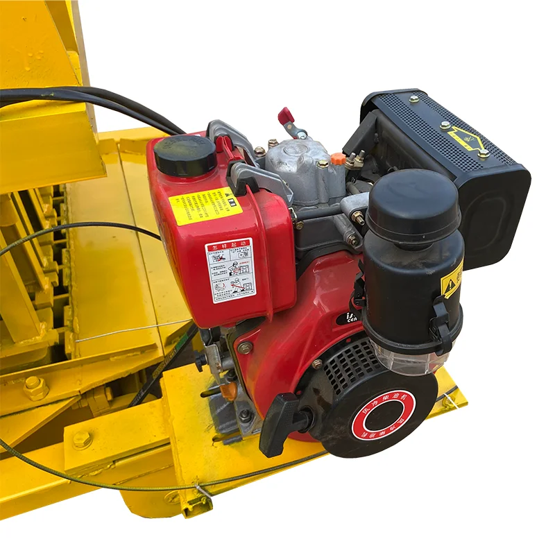Direct Supply Qmy4-45D Mobile Brick Making Machinery Diesel Powered Brick Making Machine