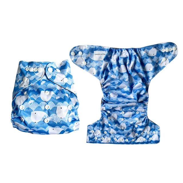 OEM best price Ecological Adjustable Reusable Washable Newborn Kids Baby Nappies cloth diaper side opening