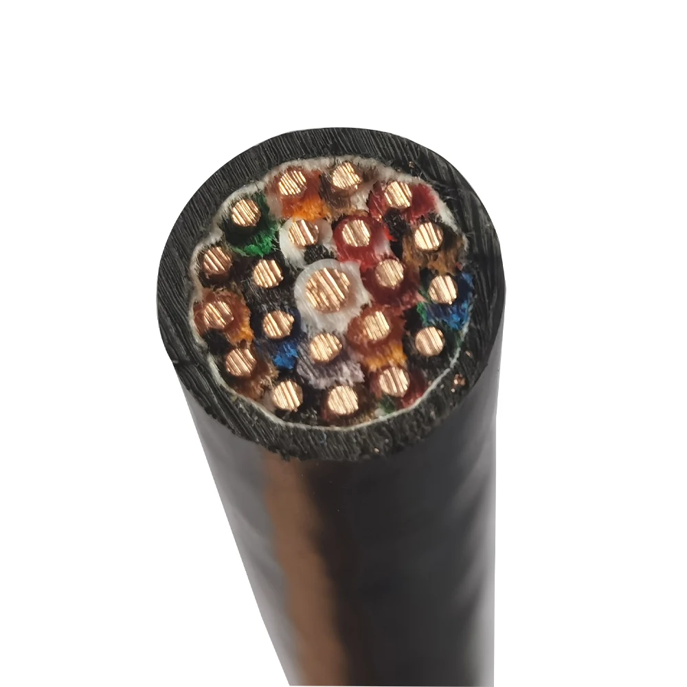 Flame Retardant Flexible Copper Core Pvc Insulation And Sheathed 450/750v ZR KVVRP Control Cable