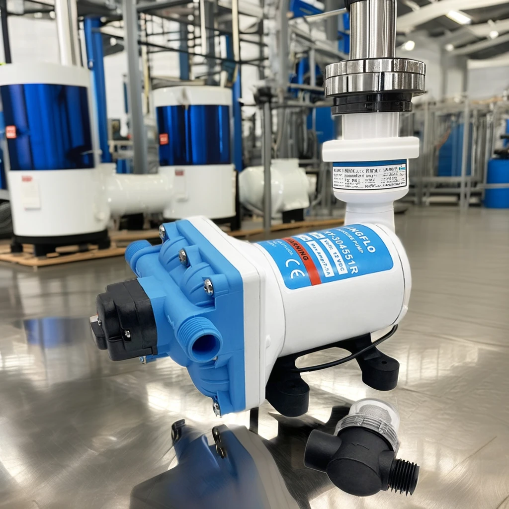 Singflo  12V water PUMP  55psi  With male thread High quality pumping  water for rv and caravan use