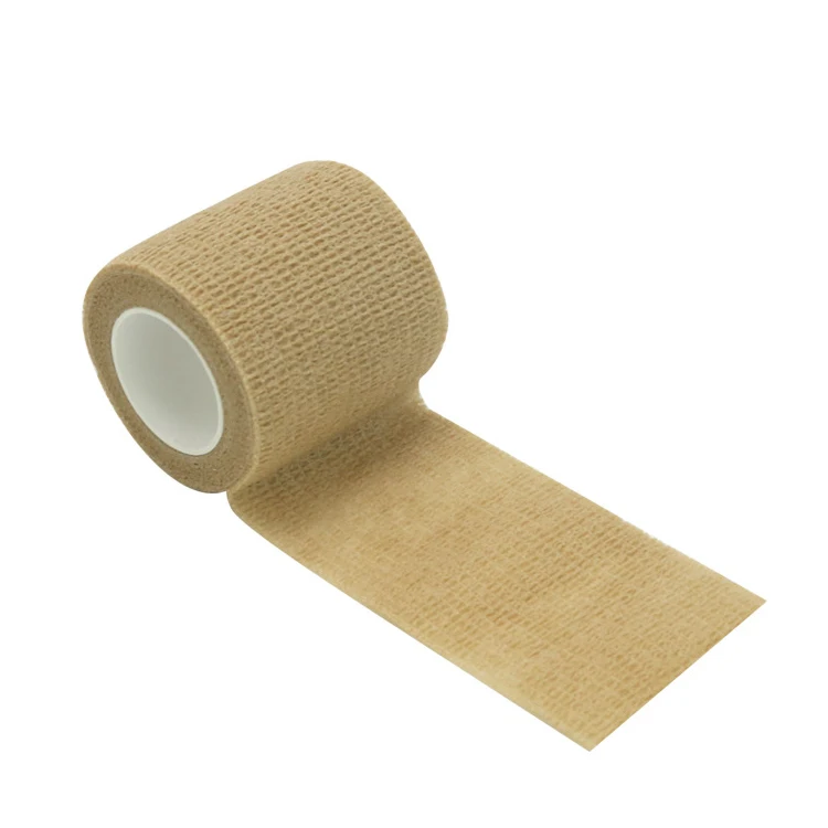 Factory Wholesale Cohesive Bandage for Outdoor Sports Elastic Self-adhesive Bandages Fixing Wrist Elbow Knee Ankle Bandage