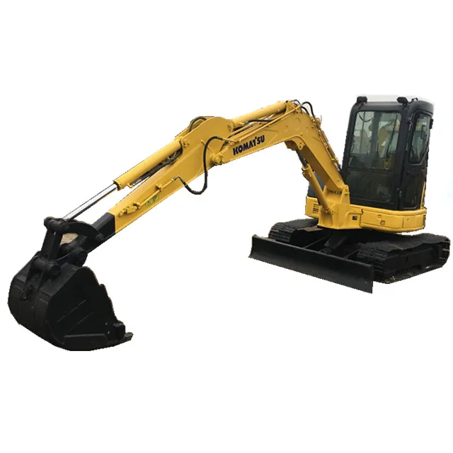 Very good condition Used Komatsu PC55 Excavator Komatsu PC55MR Mini excavator for sale in Shanghai China