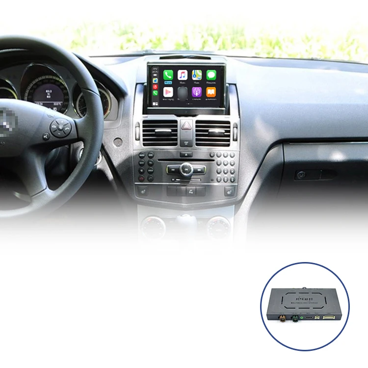 Беспроводной интерфейс Apple Carplay apple carplay для 2007-2011 Mercedes W204 NTG4.0 Android автоматическое зеркальное отображение CarPlay Smart Box