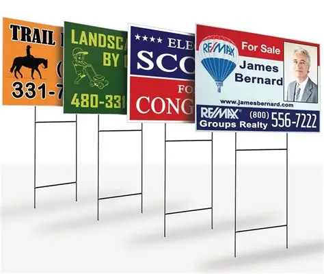 Coroplast Signs Corrugated PP Plastic Sheet for Advertising Billboard