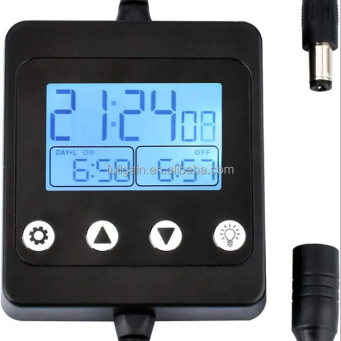 Aquarium Light Timer LED Dimmer Lighting Controller Adjustment Universal