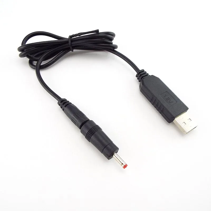 Повышающий Модуль источника питания с 5 в постоянного тока на 9 В 12 USB-коннектор конвертер адаптер USB-кабель штекер 2 1x5 мм 3 5x1
