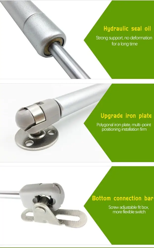 Cabinet Door Gas Strut Lift Lid Support Flap Stay Damper Gas Spring
