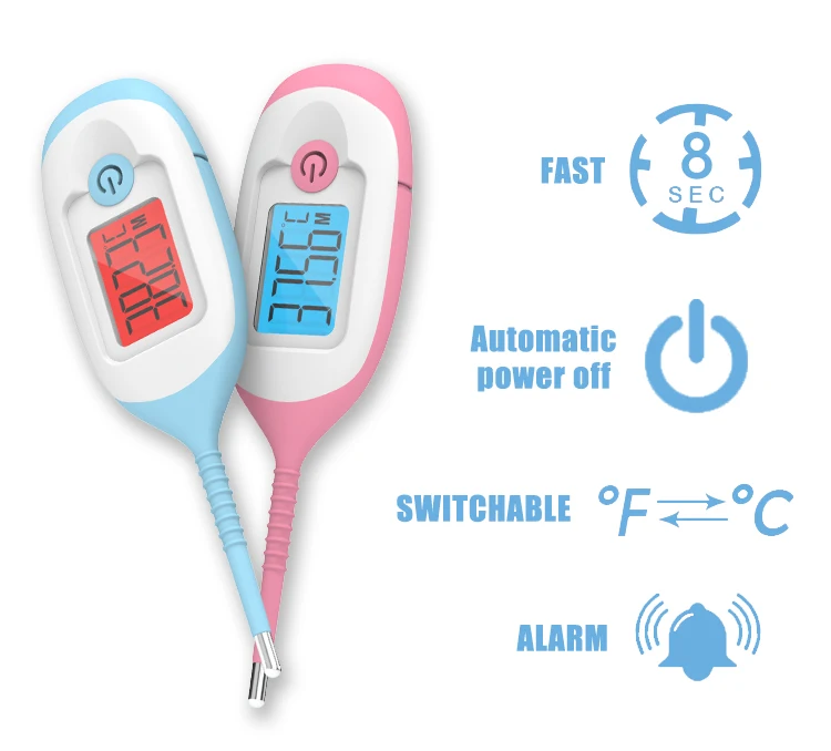 High Quality Professional OEM Medical Oral Probe Baby Temperature Clinical Digital Thermometers For Mouth