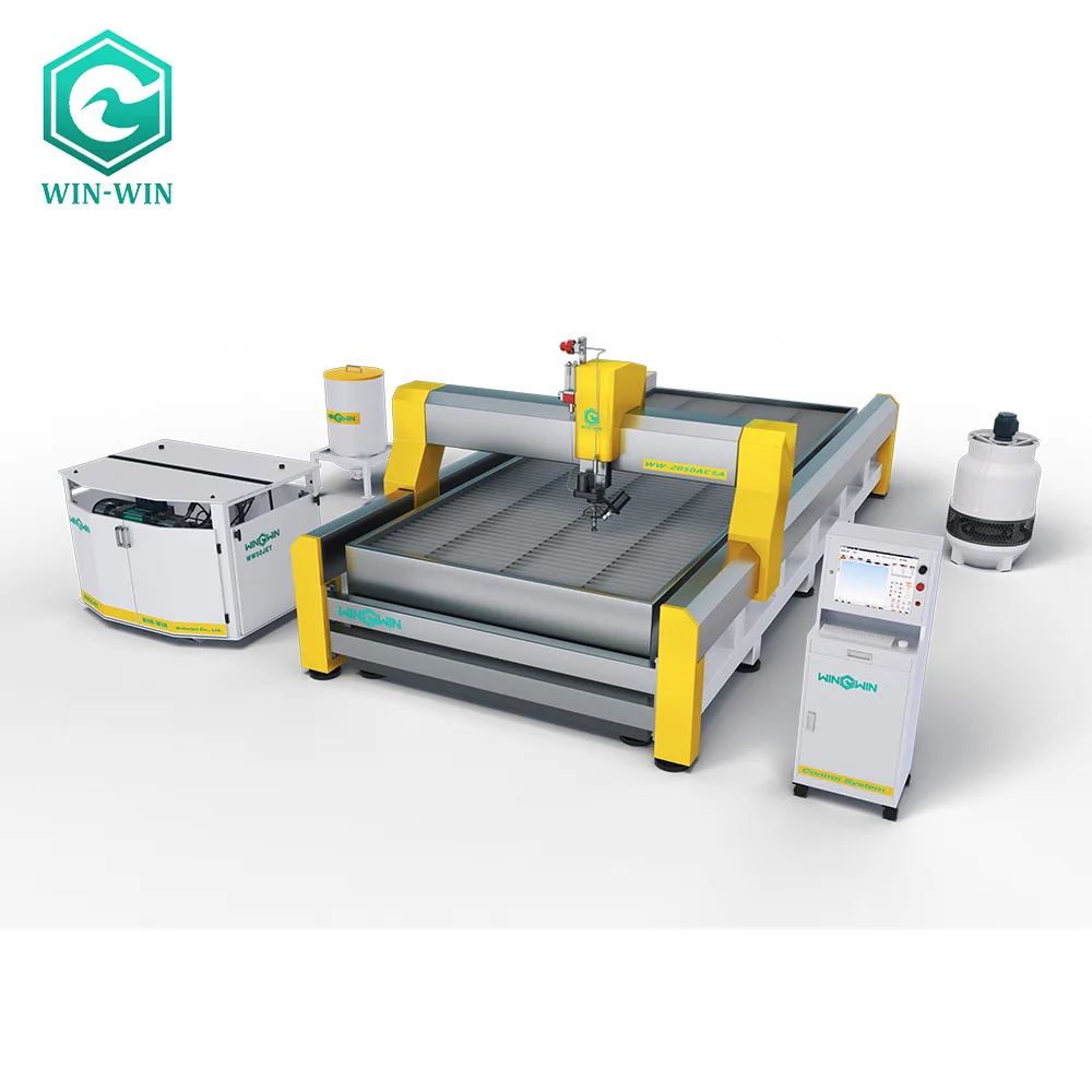 WIN WIN abrasive cutting waterjet chinese water jet machines cnc metal cutting machine