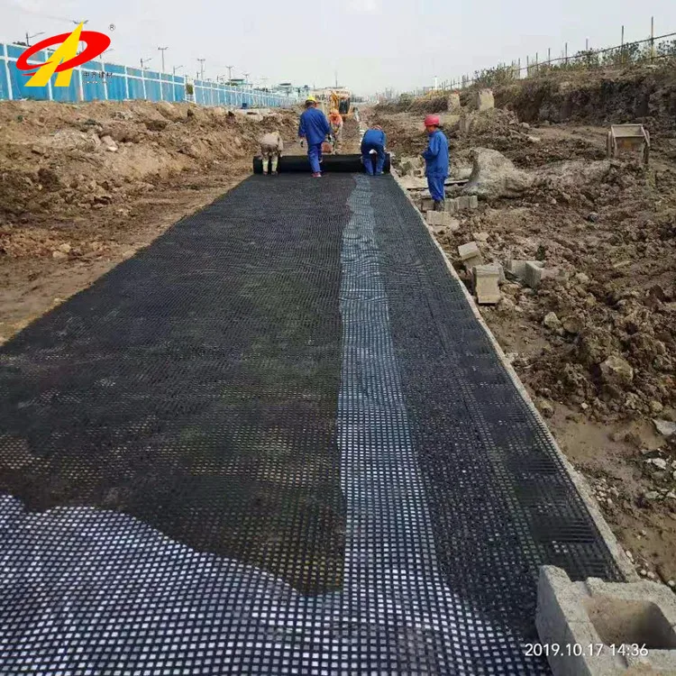 Polyester Biaxial Geogrid Prices Driveway Geo Grid pp plastic geograde polyester geogrid