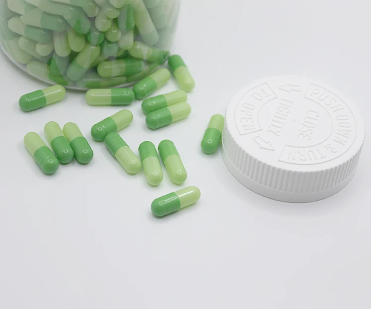 Vegetable capsule shell enteric HPMC Vegetarian Acid-resisting Empty Capsule Size