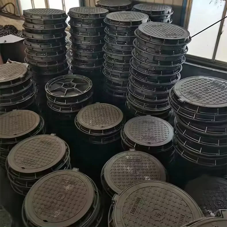 EN124 Anti-lost Dci Manhole Cover 24 Inch Trench Drain Ductile Cast Iron Manhole Cover