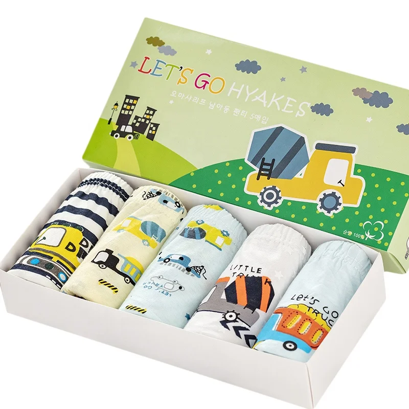 
New Design wholesale comfortable 100% cotton underwear boys kids panties underwear kids 