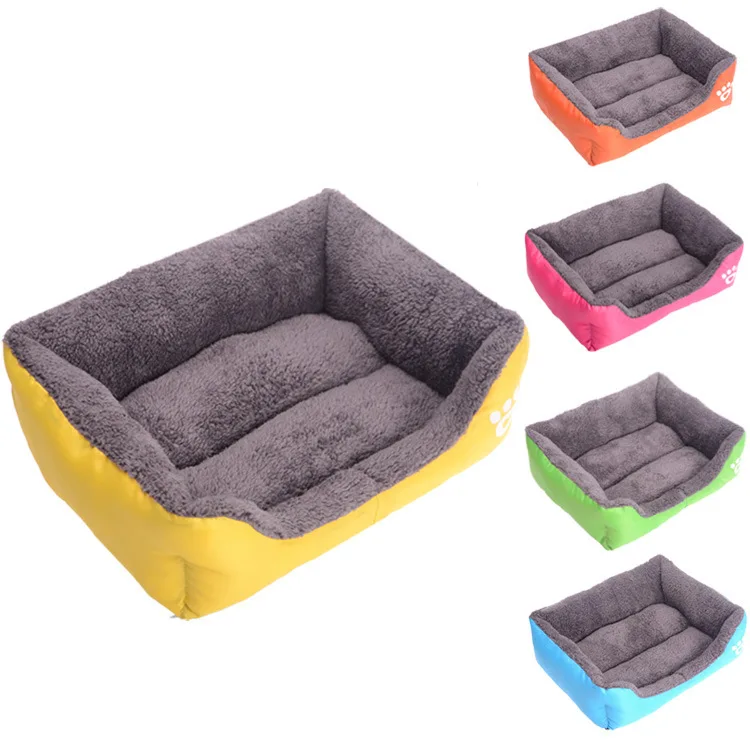 All Weather Dual Use Double Sided Pet Beds Breathable Dog Sofa Bed Dog Nest Large Rectangle Luxury Bed Dog