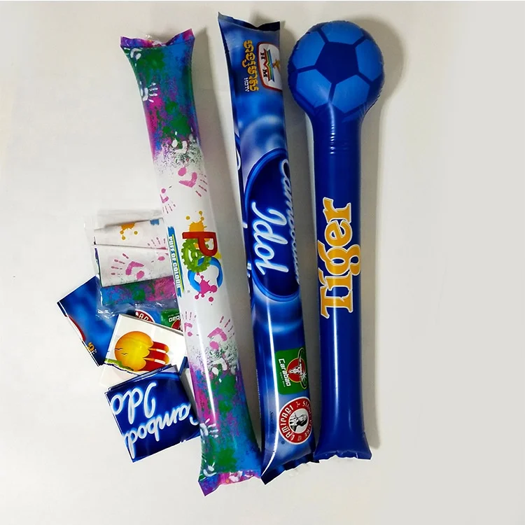 Event Promotional Printed Custom PE Inflat Cheering Bang Bang Stick