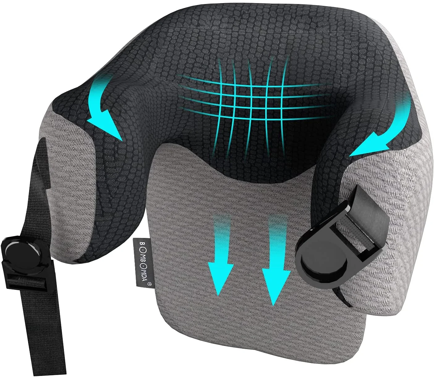 OEM/ODM Slow Rebound Ergonomics Memory Foam Travel Pillow U Shaped Neck Pillow Travel